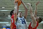 MBBall vs BSU  Wheaton College Men’s Basketball vs Bridgewater State University. - Photo By: KEITH NORDSTROM